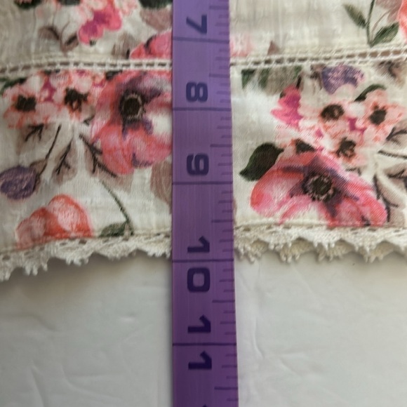 ZARA floral print HALTER CROP TOP NWT small and medium - Picture 11 of 16